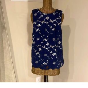 Lilly Pulitzer Sleeveless Button back shirt